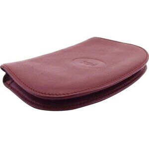 CARTIER Coin case Bordeaux gold Women Authentic secondhand